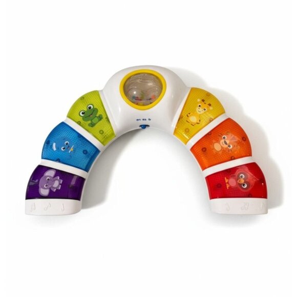 Baby Einstein Glow & Discover Light Bar Activity Station, English French Spanish - Picture 1 of 7